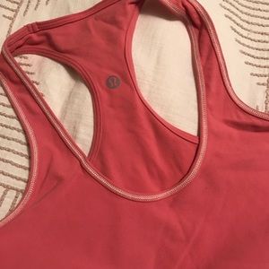 Lululemon Racerback Tank Coral 6